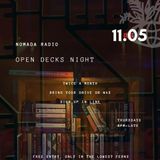 NOMADA Radio: Open Decks Night 11.05 (free entry)