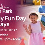 Family Fun Day with PopUpPlay at Spruce Street Harbor Park