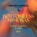 BOTTOMLESS MIMOSA SUNDAYS!