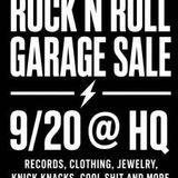 HQ Rock N' Roll Garage Sale