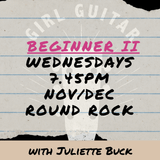 Nov/Dec 2026 – Wednesdays 7:45pm – Beginner II (Round Rock)
