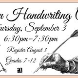 Teen Handwriting Class