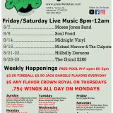 Friday/Saturday Live Music