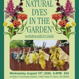 Natural Dyes in the Garden