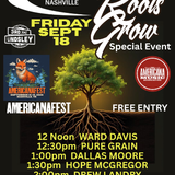 Roots Grow featuring Ward Davis, Pure Grain, Dallas Moore, Hope McGregor, Drew Landry & Surprise Special Guest!