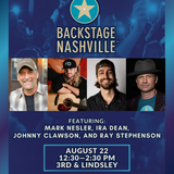 BACKSTAGE NASHVILLE! DAYTIME HIT SONGWRITERS SHOW