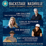 BACKSTAGE NASHVILLE! DAYTIME HIT SONGWRITERS SHOW