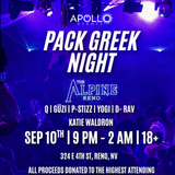 Apollo Events Presents: PaCK Greek Night