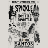 NOLAxNOLA26 PRESENTS: SPICKLE with HOSTILE APOSTLE
