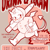 Drink and Draw: Second Thursday of Every Month