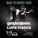 gymclassheroes. & Lupe Fiasco Back to Basics Tour B.o.B