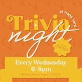 Trivia - Every Wednesday, 6-8 PM