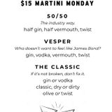 Martini Mondays