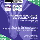 Observatoire des libertés associatives 17.09 18h 18h Rencontre
