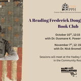 A Reading Frederick Douglass Together Bookclub