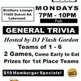 Trivia Night! Hosted by Flash Gordon