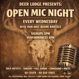 Open Mic Night | Every Wednesday