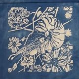 Katazome (Japanese Traditional stencil dyeing)