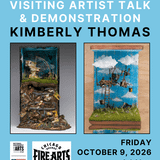 Visiting Artist Talk & Flameworking Demo with Kimberly Thomas (free)