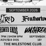 WHO THEY FEAR w/ LEFT ON RED, FEATHERWEIGHT, SCREWED ENDS & UNTHREADED