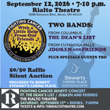 FIGHTING CANCER BENEFIT CONCERT FT. THE DEAN’S LIST / JD&amp;KEN and FRIENDS - 09/12/2026