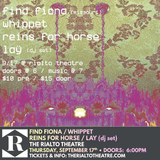 FIND FIONA / WHIPPET / REINS FOR HORSE / LAY (DJ SET)