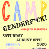 RadQueer presents Camp Genderf*ck