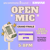 Shure Sponsored Open Mic Grand Finale