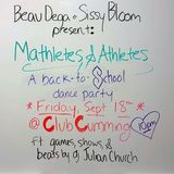 Mathlete's & Athletes: A Back to School Dance Party