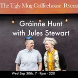 Gráinne Hunt with Jules Stewart · Wed 9/30, 7pm, $20