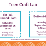 Teen Craft Lab: Button Maker