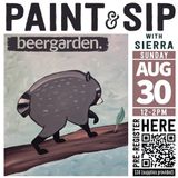 Paint N Sip with Sierra