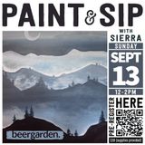Paint N Sip with Sierra