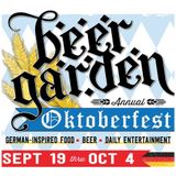 Annual Oktoberfest: September 19- October 4!