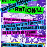 INTERNATIONAL & IRRATIONAL with DJ CHRISCHARGE