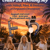 Under the Evening Sky: A Sound Bath at Fergusons Downtown
