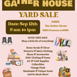 The Gather House Yard Sale