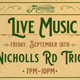 Live Music by Nicholls Rd Trio