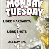 Industry Nights — Monday & Tuesday