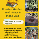 Seed Swap and Plant Sale