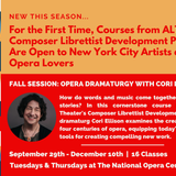 OPERA DRAMATURGY: Creating drama in music