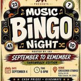 Music Bingo Night! | September To Remember | Hosted by IAX