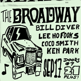 Bill Diver w/ Lee Ho Fooks, Coco Smith + Ken Park