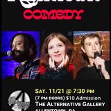 Allentown Comedy w/ Jay Simpson, Rebecca Kaplan & Stephen Naab