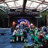 live music in the beer garden