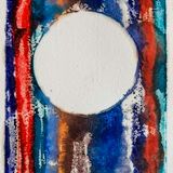 Encaustic Monoprinting - using wax & mixed media with Mikaela