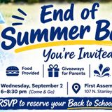 End of Summer Bash