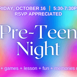 Preteen Night - October