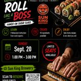 Sushi Rolling Class at Sun King Brewery