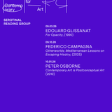 BICA School Reading Group: Peter Osborne